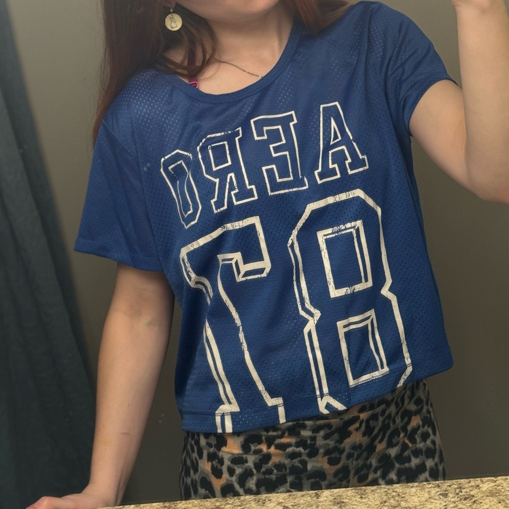Aeropostale jersey crop top